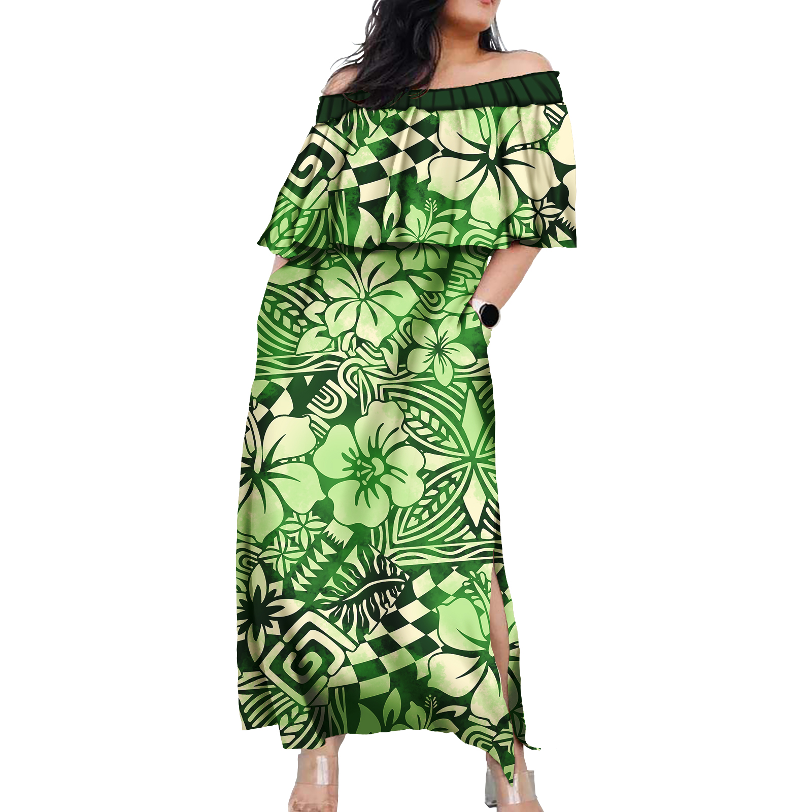 Hawaiian Floral Design Women D - Summer Clothing For Plus Size Women avis et prix