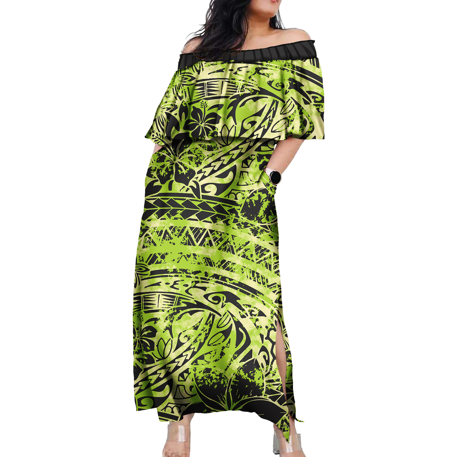 Hawaiian Floral Design Women D - Summer Clothing For Plus Size Women avis et prix