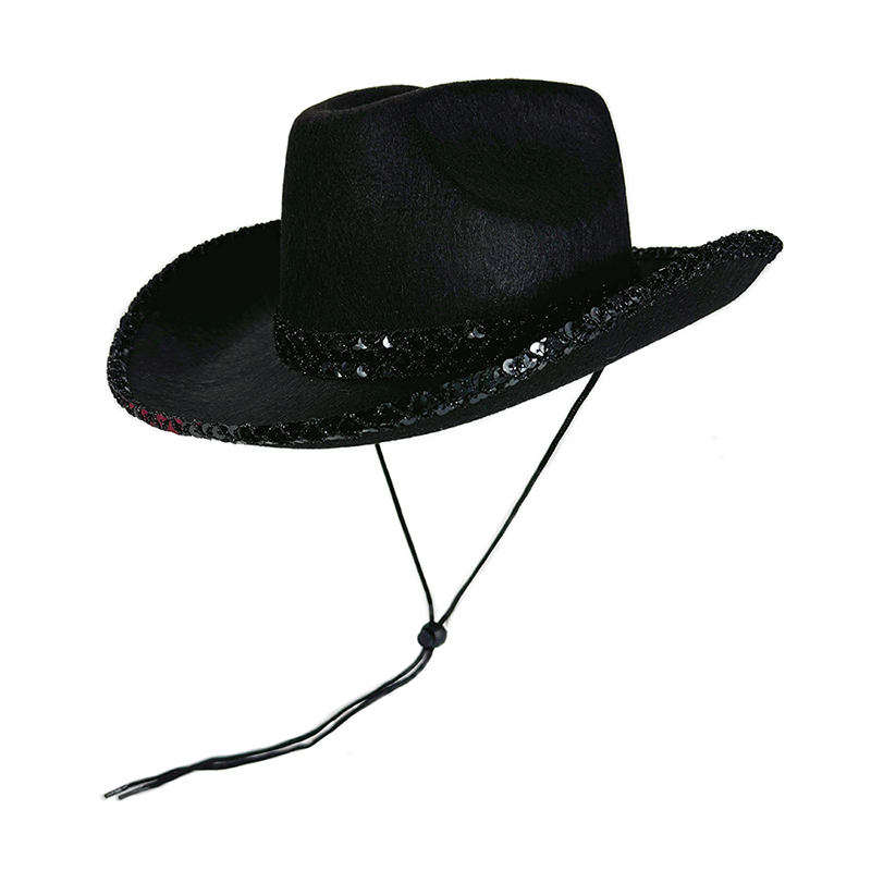 Women Men Sequin Cowgirl Hat S - Sun Hat Wide Brim avis et prix