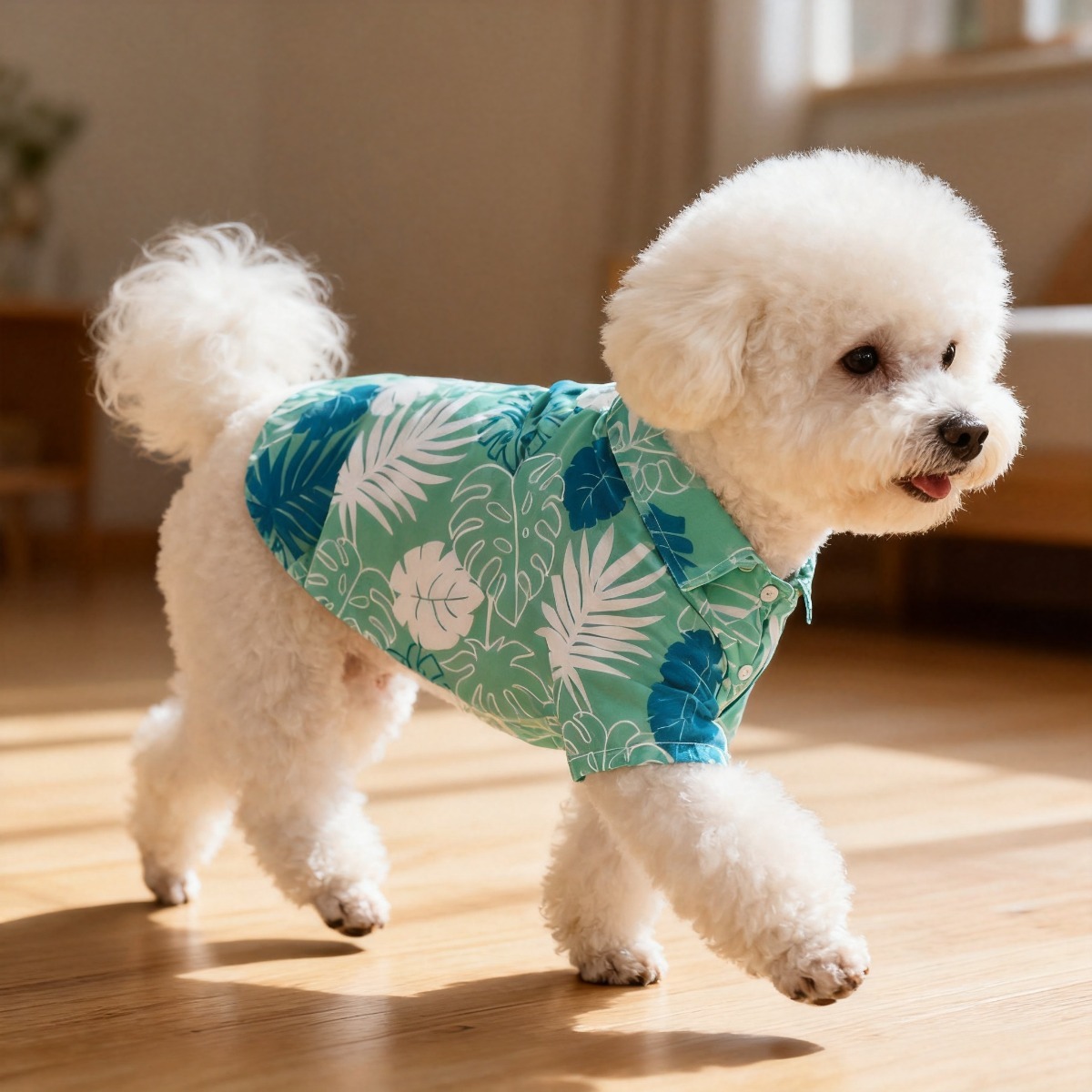 Cat Flower Shirt, Lightweight  - Summer Dog Clothing avis et prix