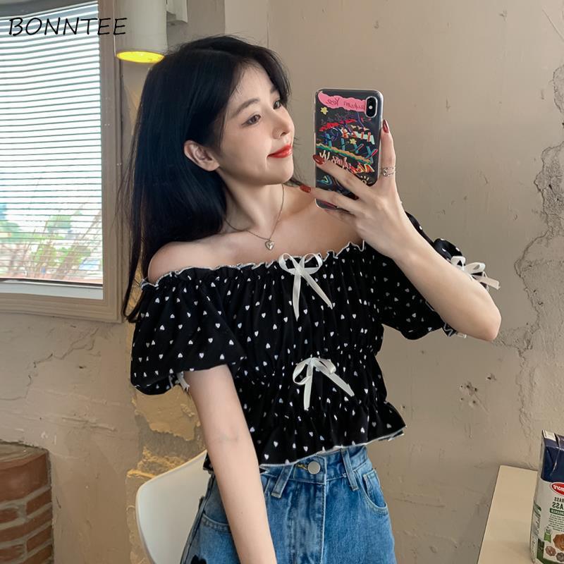 Blouses Women Summer French Pu - Crop Blouse Linen avis et prix