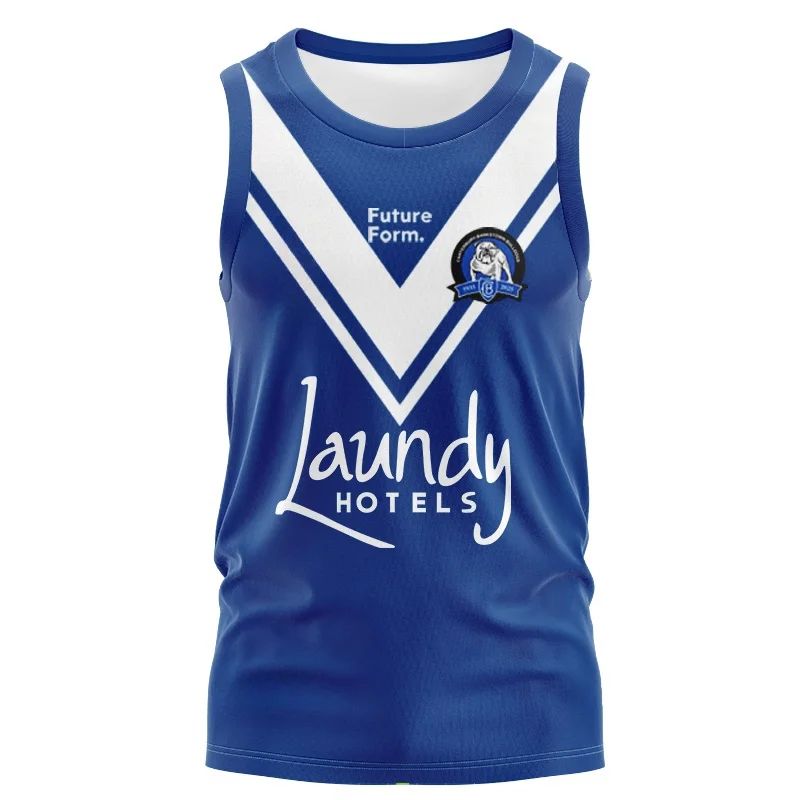 Bulldogs 2026 Home/Blue Traini - Summer Clothing Name avis et prix