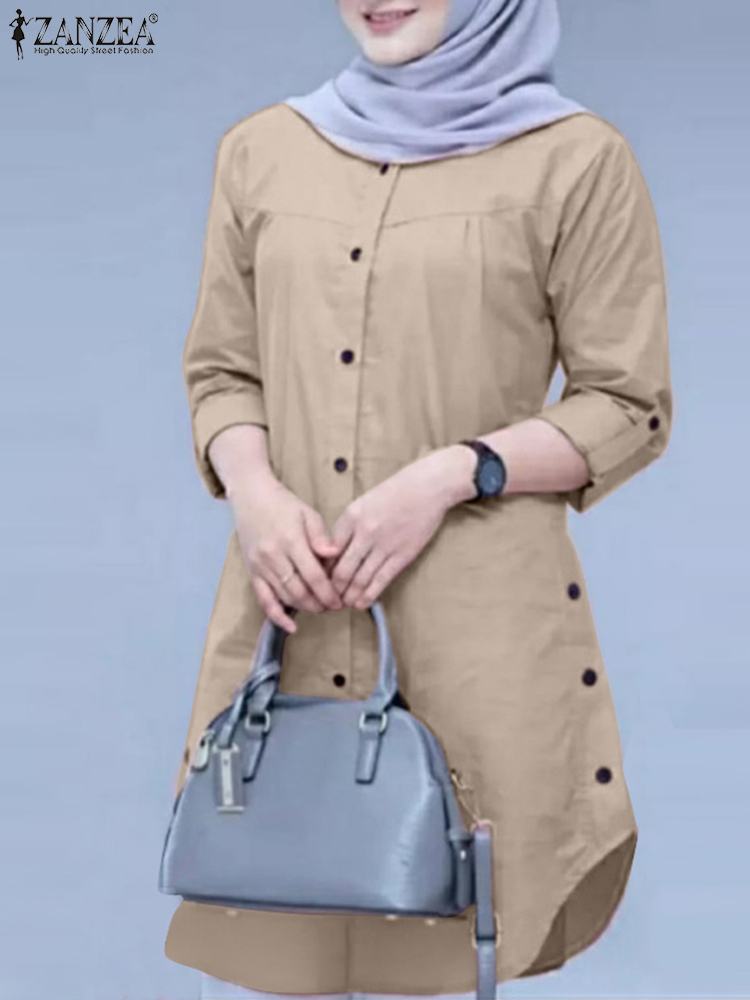2026 ZANZEA Spring Shirt Fashi - Summer Clothing Hijab avis et prix