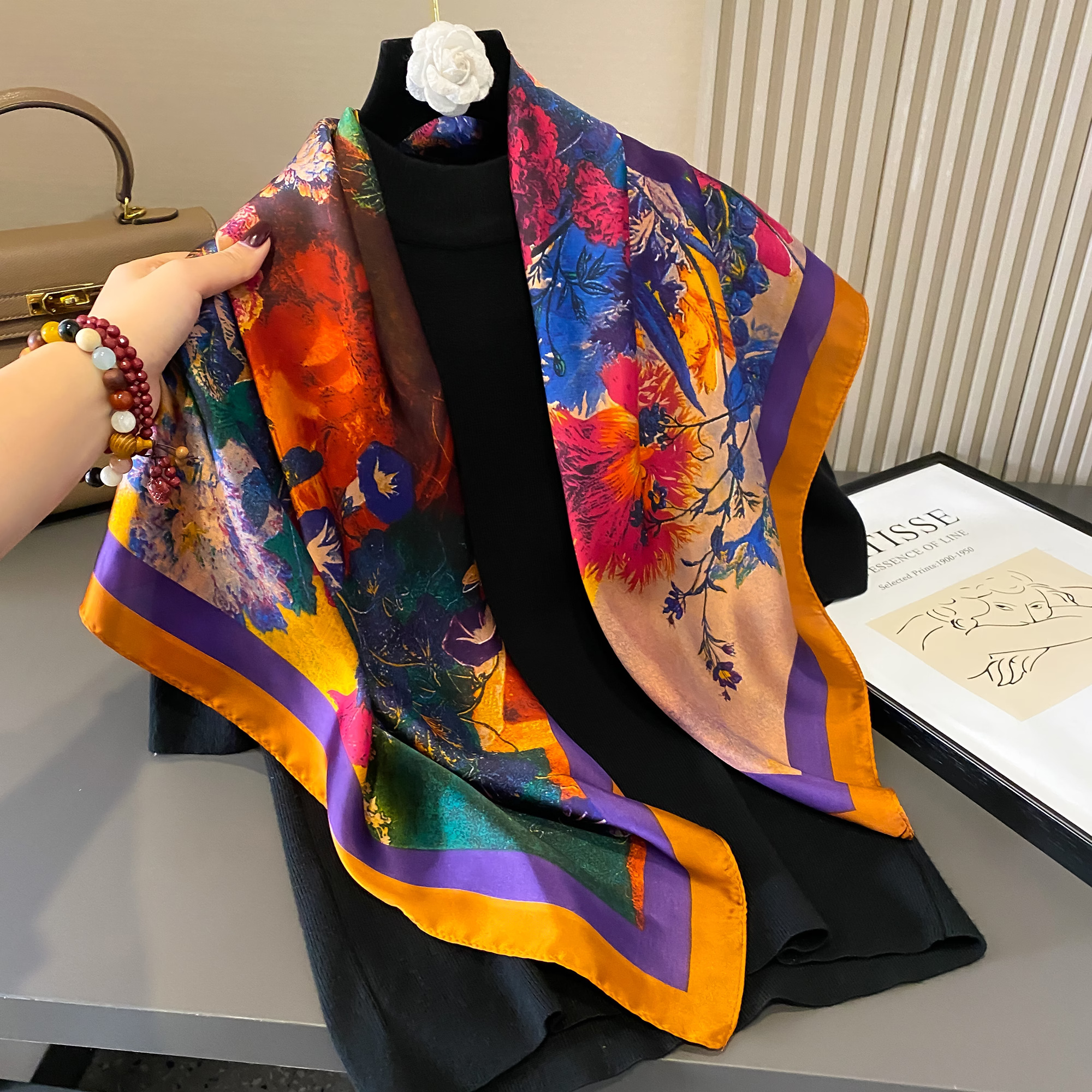 Latest Design Print Head Scarv - Summer Clothing Hijab avis et prix