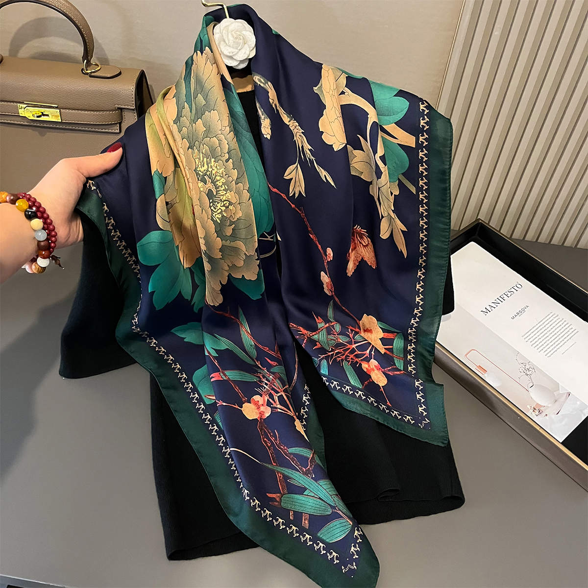 Latest Design Print Head Scarv - Summer Clothing Hijab avis et prix