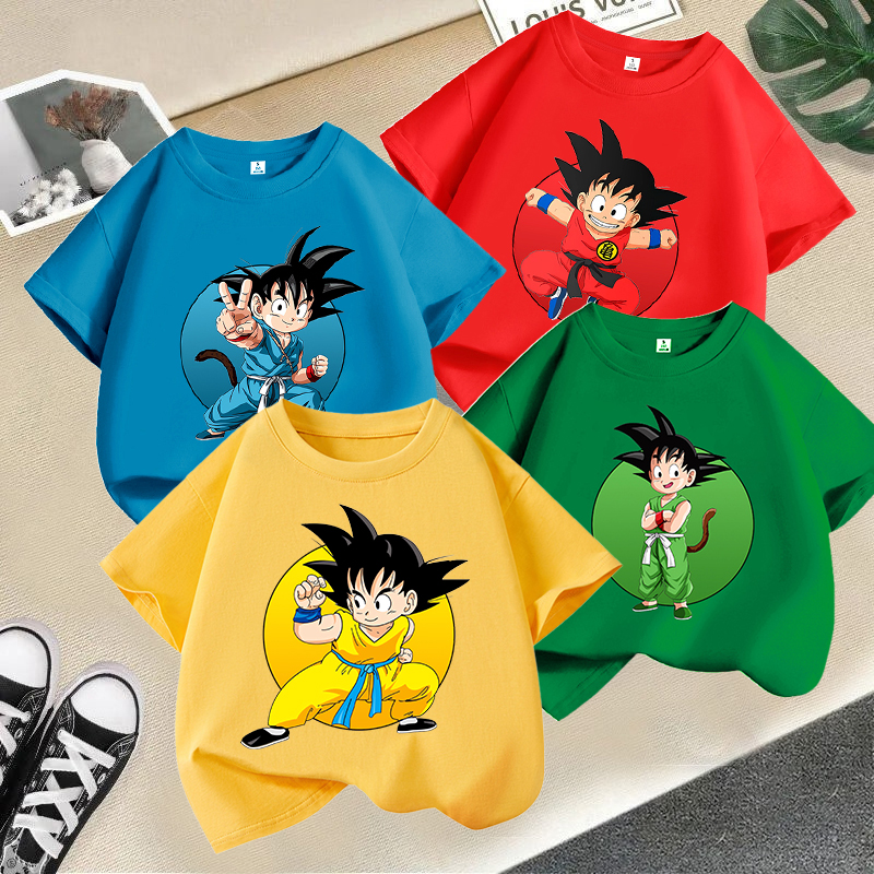 Dragon Ball Goku T-shirt Child - Summer Clothing Cartoon avis et prix