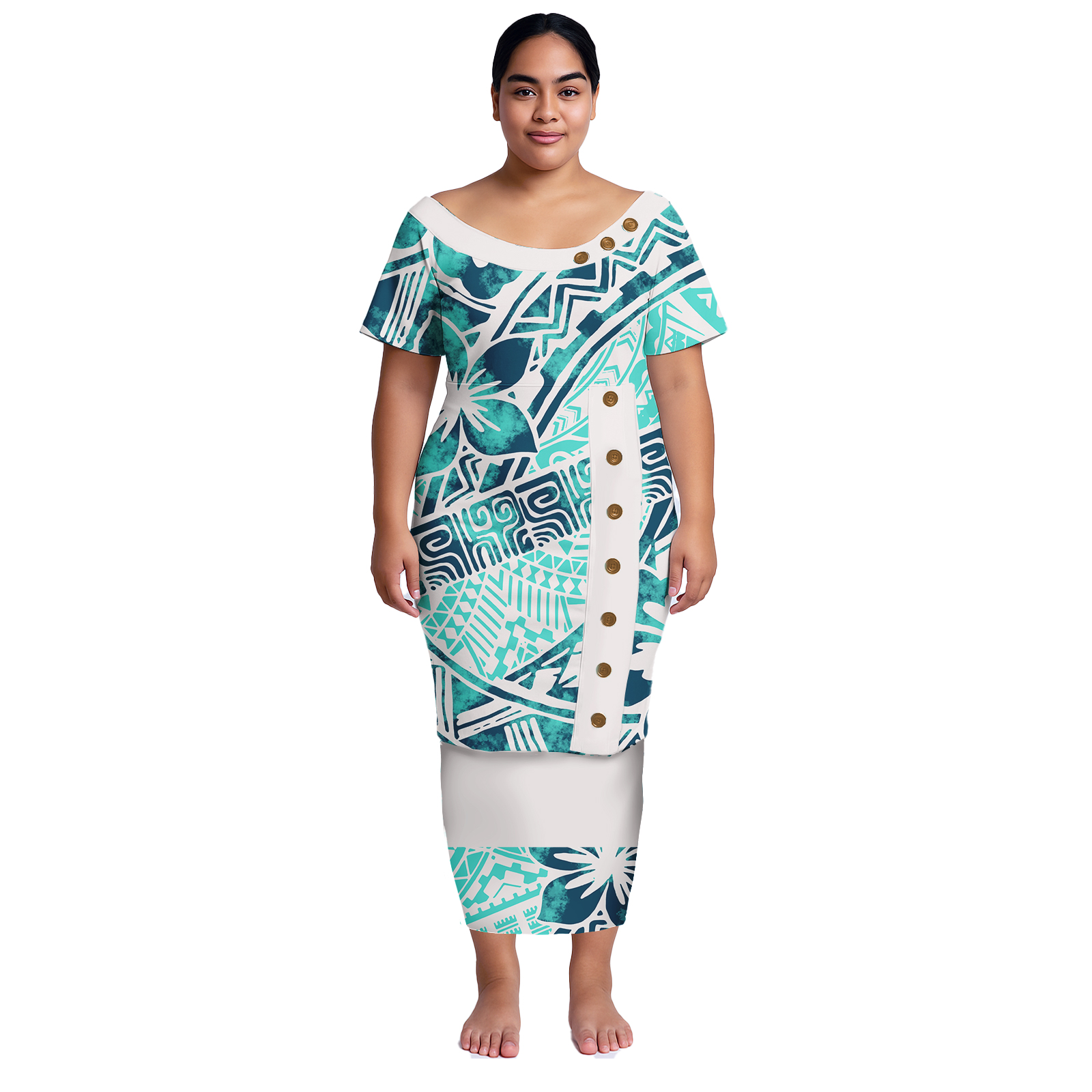Plus Size Women Dresses Samoan - Summer Clothing For Plus Size Women avis et prix