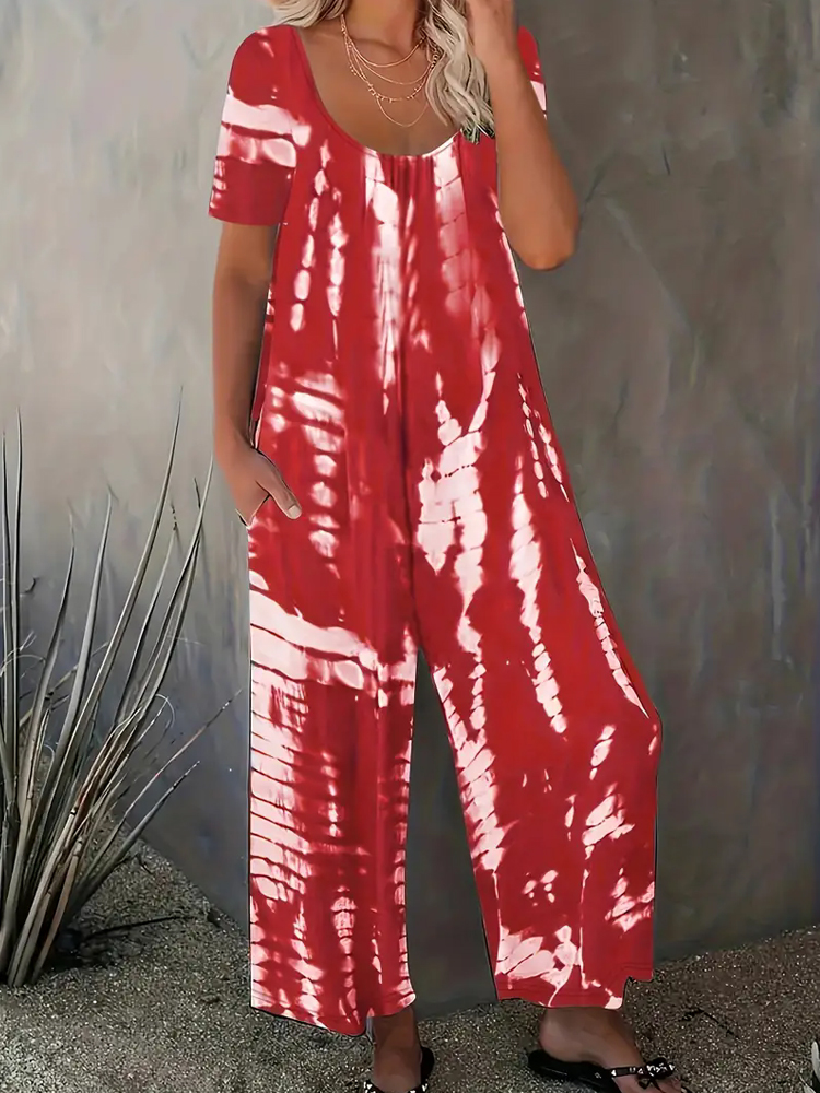 Plus Size Stripe Printed Round - Summer Clothing For Plus Size Women avis et prix