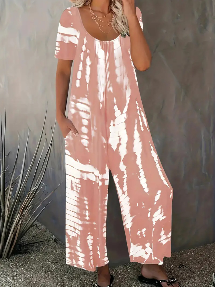 Plus Size Stripe Printed Round - Summer Clothing For Plus Size Women avis et prix