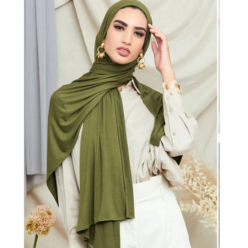 Modal Fabric Hijab Jersey Stre - Summer Clothing Hijab avis et prix