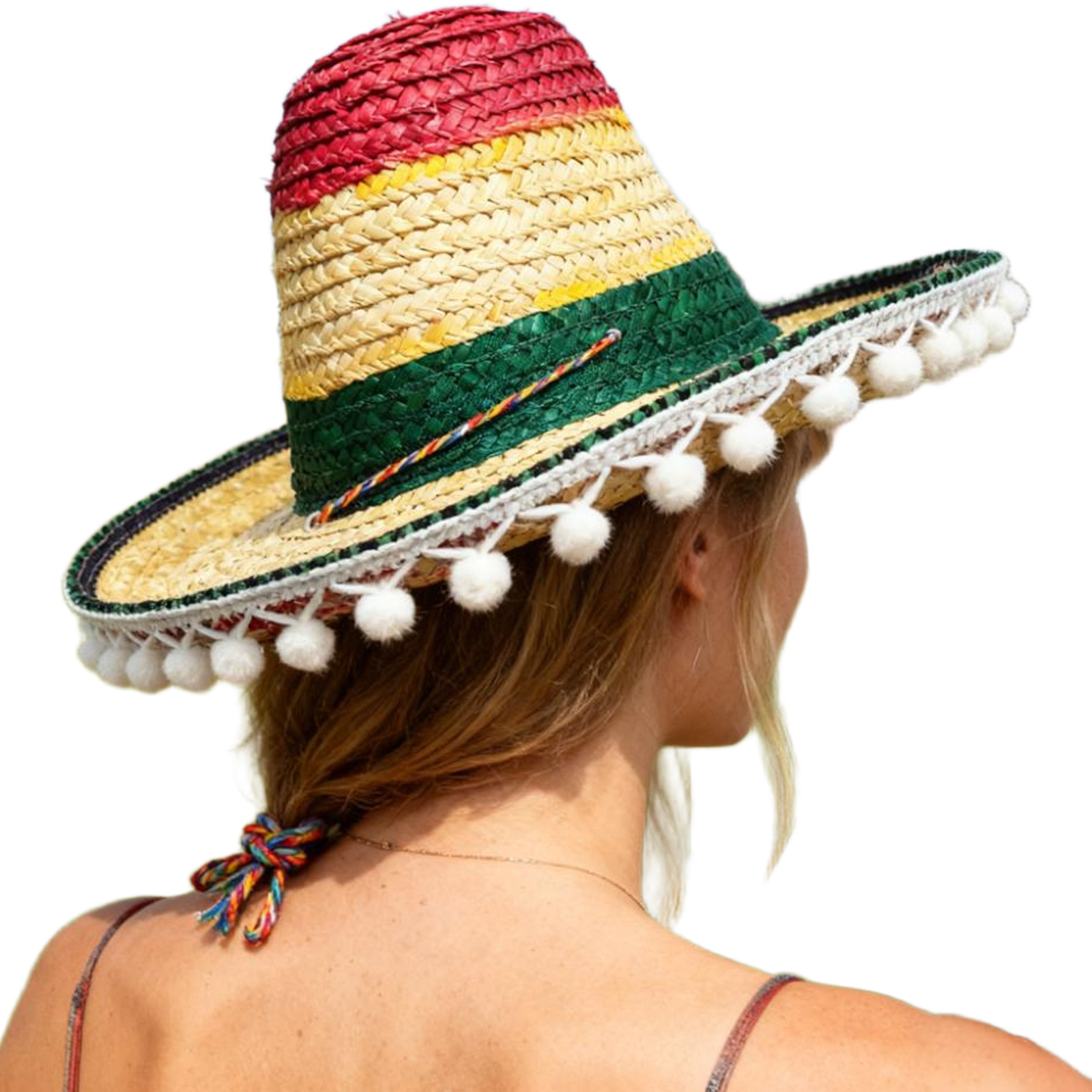 Mexican Straw Hat Carnival Wid - Sun Hat Wide Brim avis et prix
