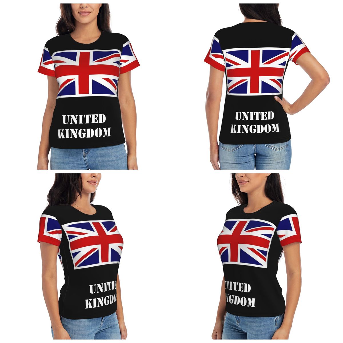 Union Jack Flag Of The UK Unit - Womens Summer Clothing Uk avis et prix