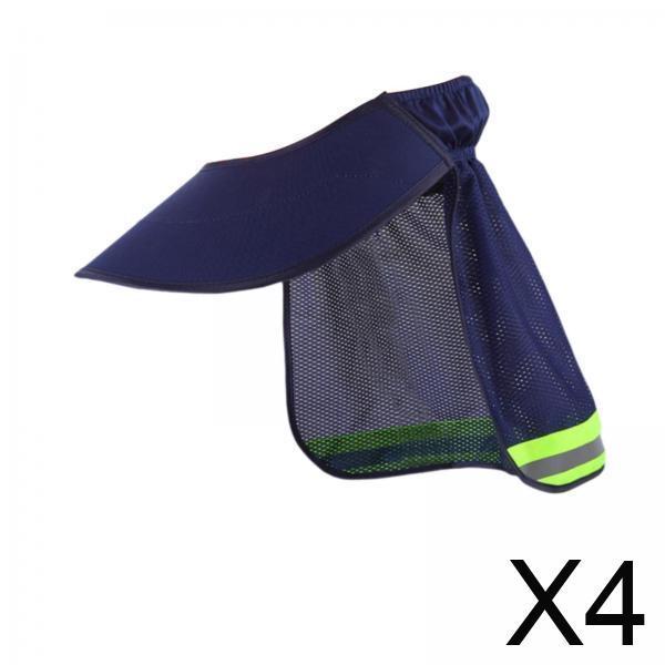 4x Hard Hat Shade with Reflect - Sun Hat Wide Brim avis et prix