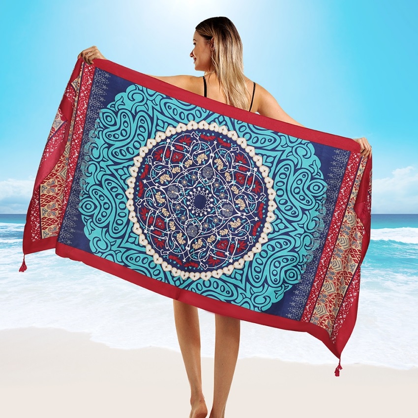 2018 New 90x180cm Twill cotton - Sarong Pareo Wrap avis et prix