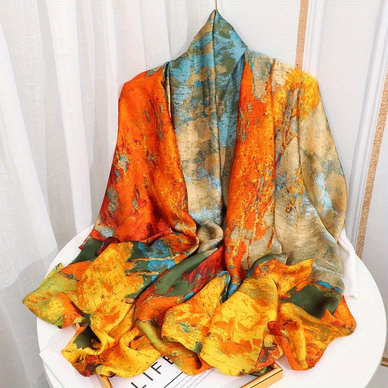 Fashion 180x90cm Satin Silk Sc - Summer Clothing Hijab avis et prix