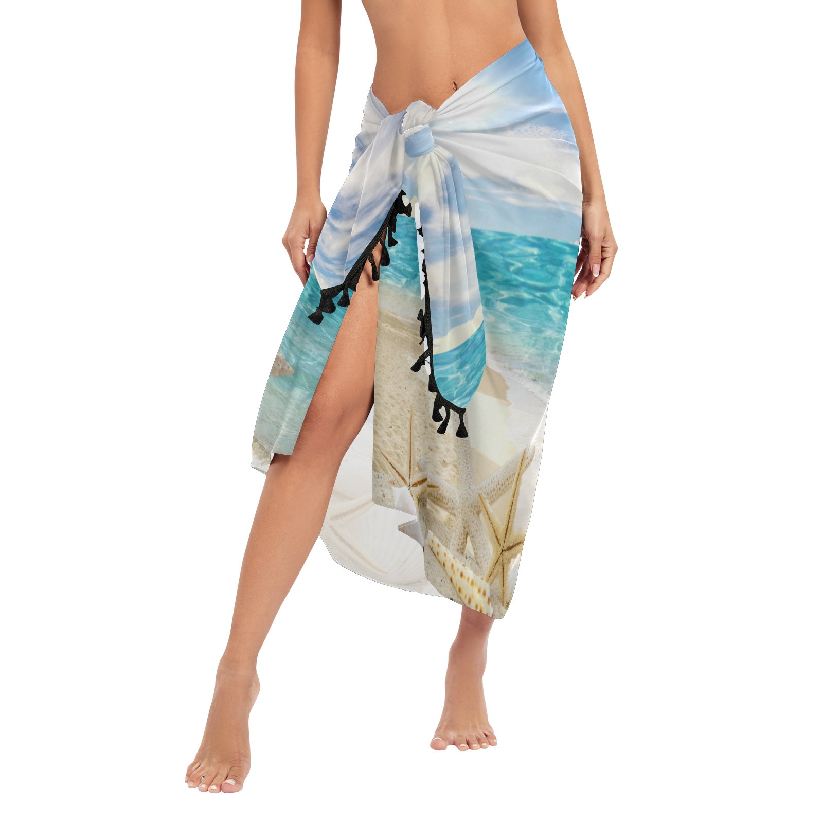 Sexy Women Chiffon Swimwear Pa - Sarong Pareo Wrap avis et prix