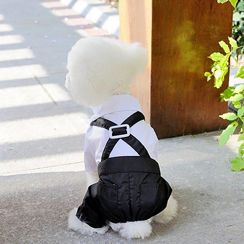 Dog Bow Tie Suit Tuxedo Costum - Summer Dog Clothing avis et prix