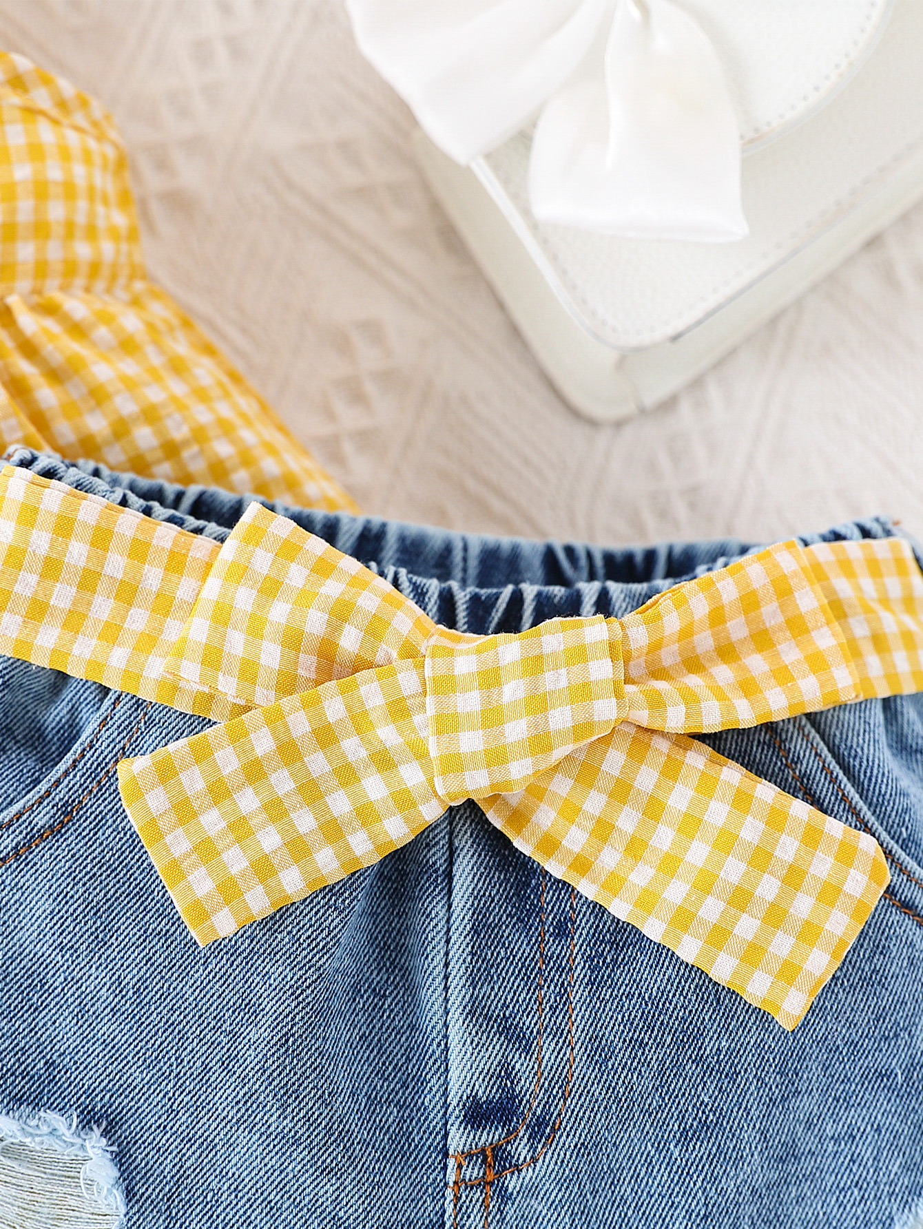 Summer Baby Girls Clothing Set - Soft Summer Yellow Clothing avis et prix