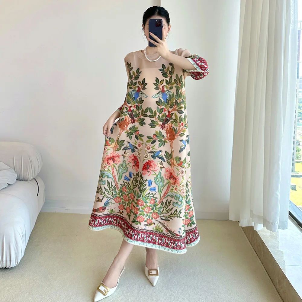 Miyake Vintage Print Dress Sev - Summer 2025 Clothing Essentials avis et prix