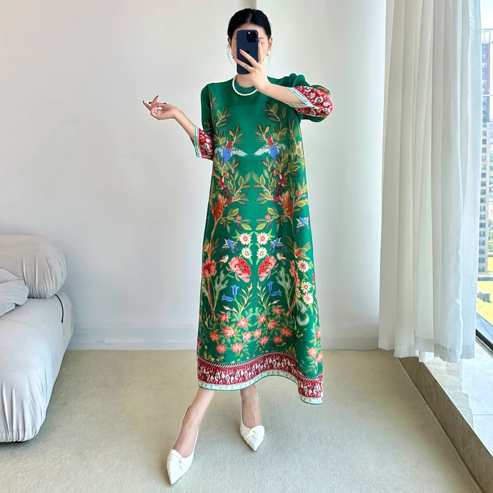 Miyake Vintage Print Dress Sev - Summer 2025 Clothing Essentials avis et prix