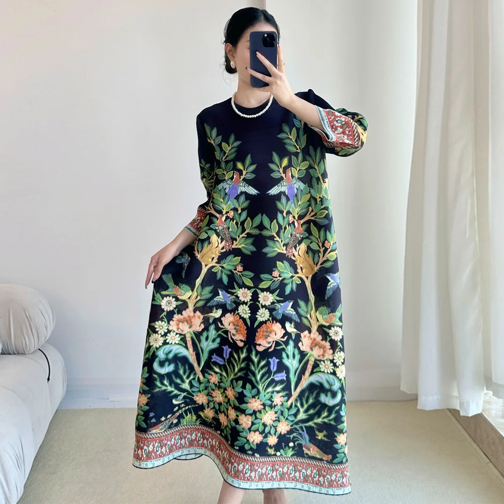 Miyake Vintage Print Dress Sev - Summer 2025 Clothing Essentials avis et prix