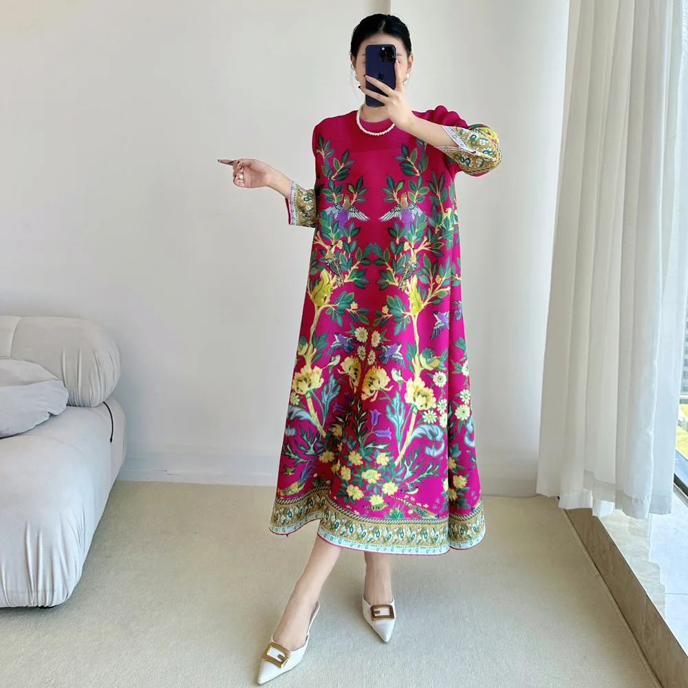 Miyake Vintage Print Dress Sev - Summer 2025 Clothing Essentials avis et prix