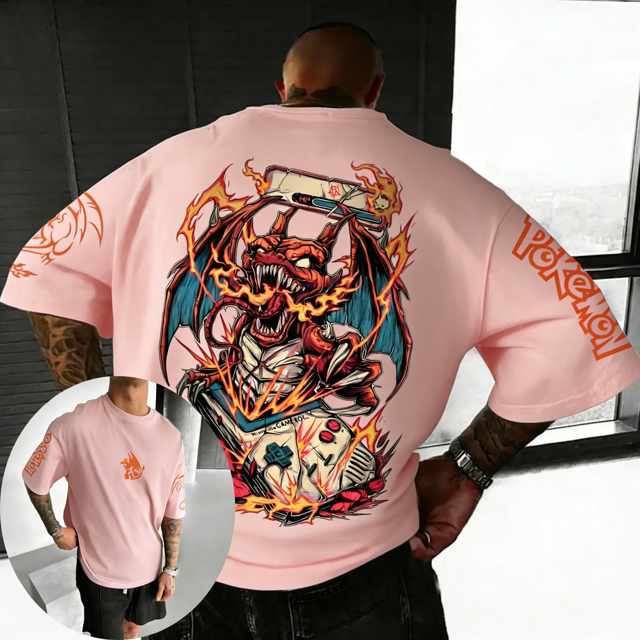 Pokemon  Game Charizard Co Bra - Summer Games Clothing Brand avis et prix
