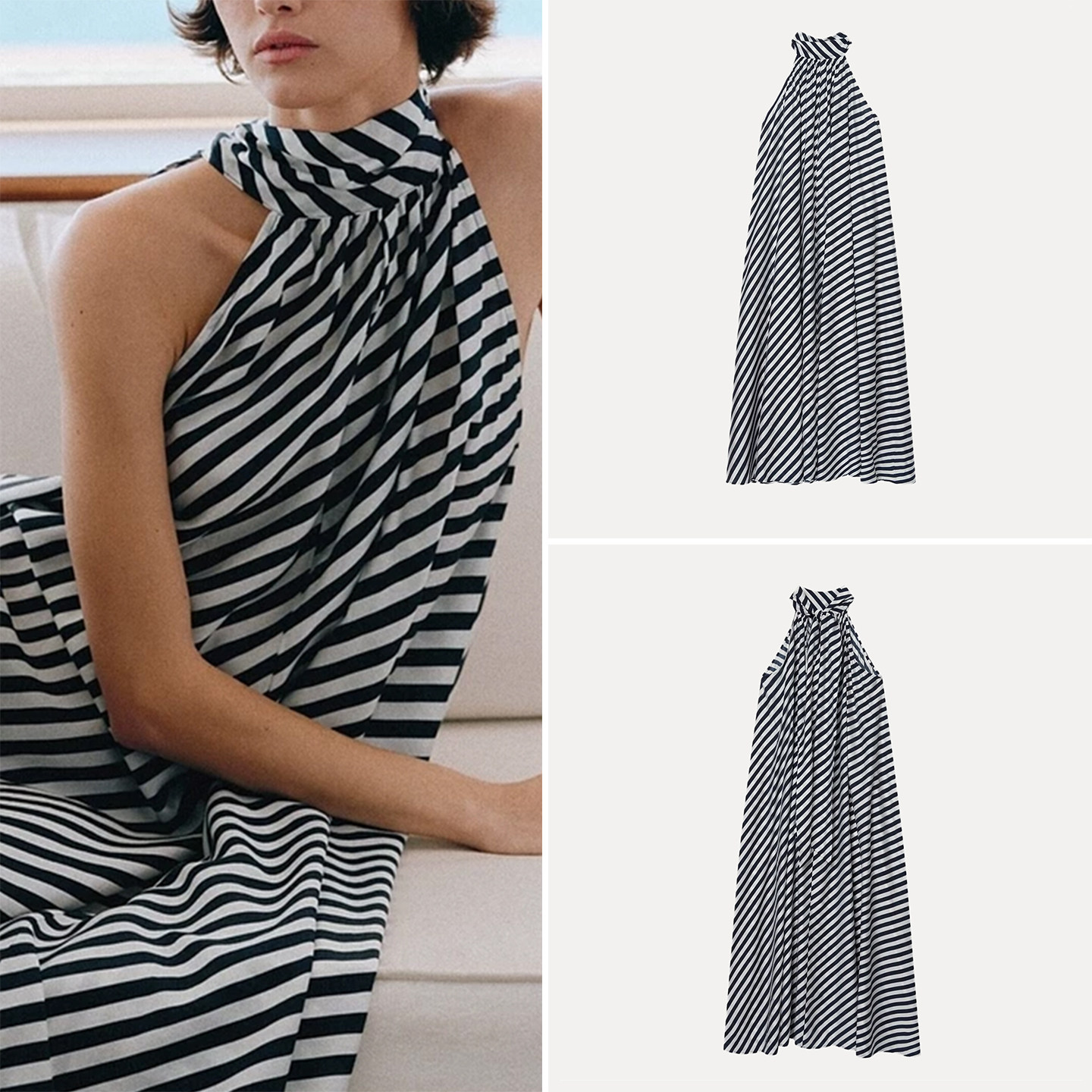 Fashionable A-Line Dress with  - Summer Line Clothing Brand avis et prix