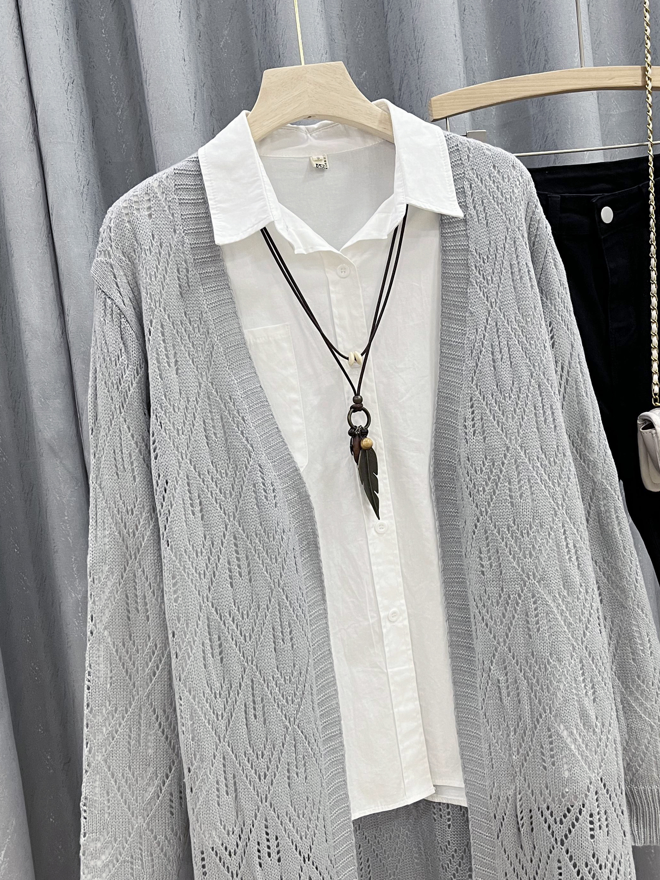 plus Size Open Cardigan Loose  - Summer Clothing For Plus Size Women avis et prix