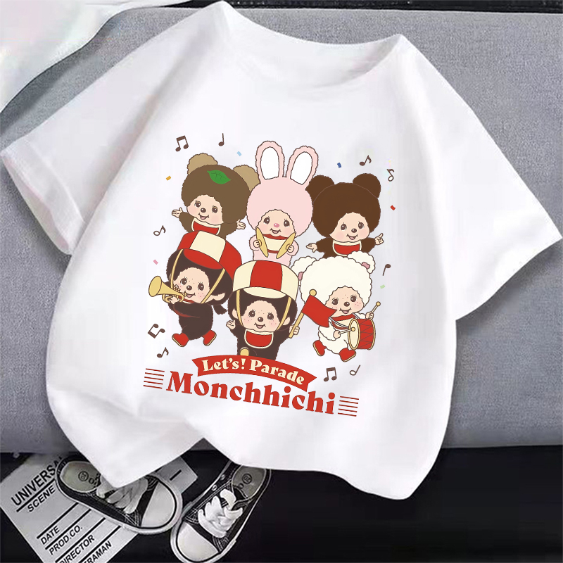 MONCHHICHI Short Sleeve T Shir - Summer Clothing Cartoon avis et prix