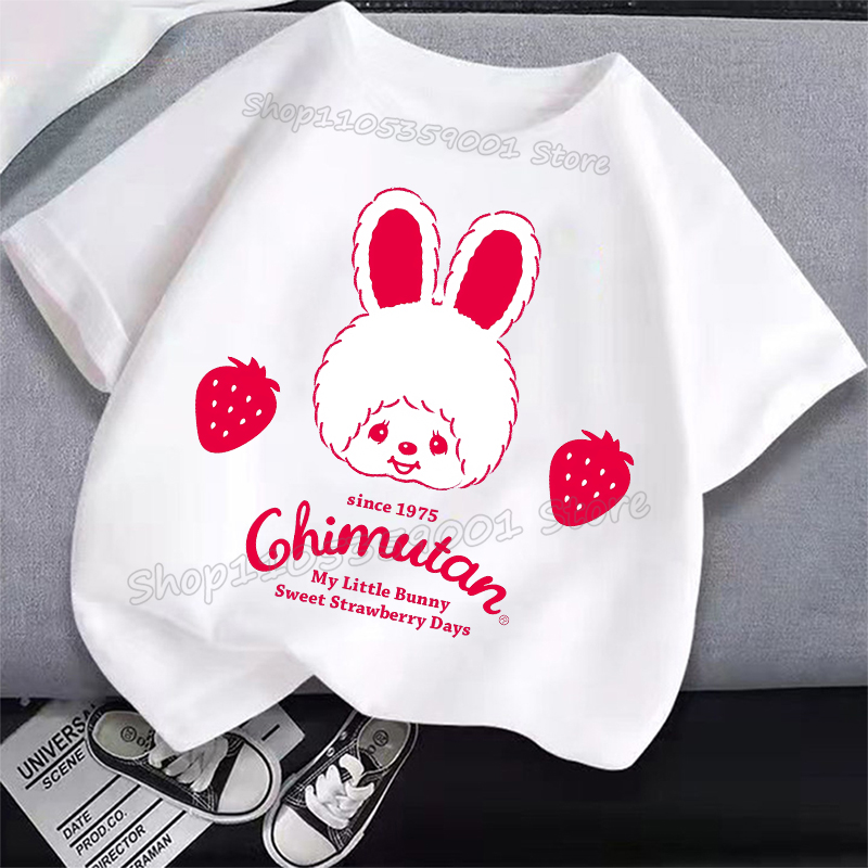 MONCHHICHI Short Sleeve T Shir - Summer Clothing Cartoon avis et prix