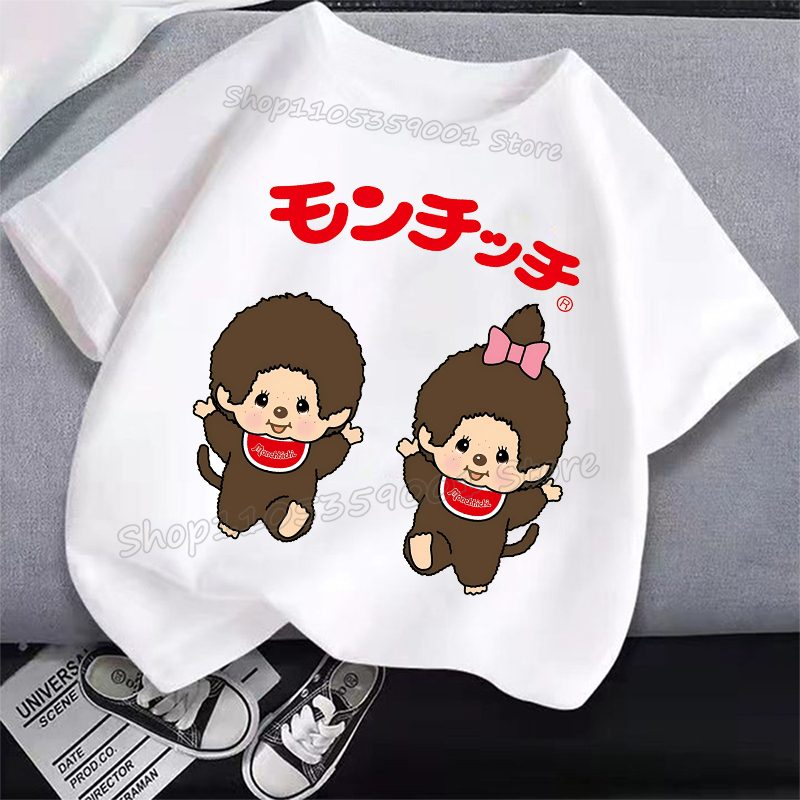 MONCHHICHI Short Sleeve T Shir - Summer Clothing Cartoon avis et prix