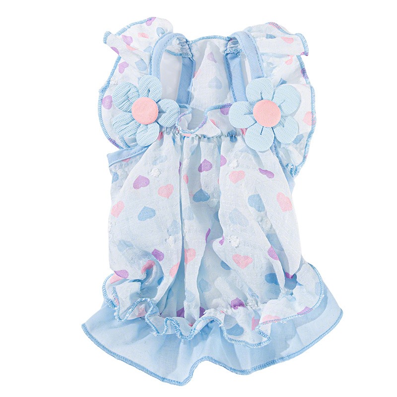 Yellow Love Dog Clothes Summer - Soft Summer Yellow Clothing avis et prix
