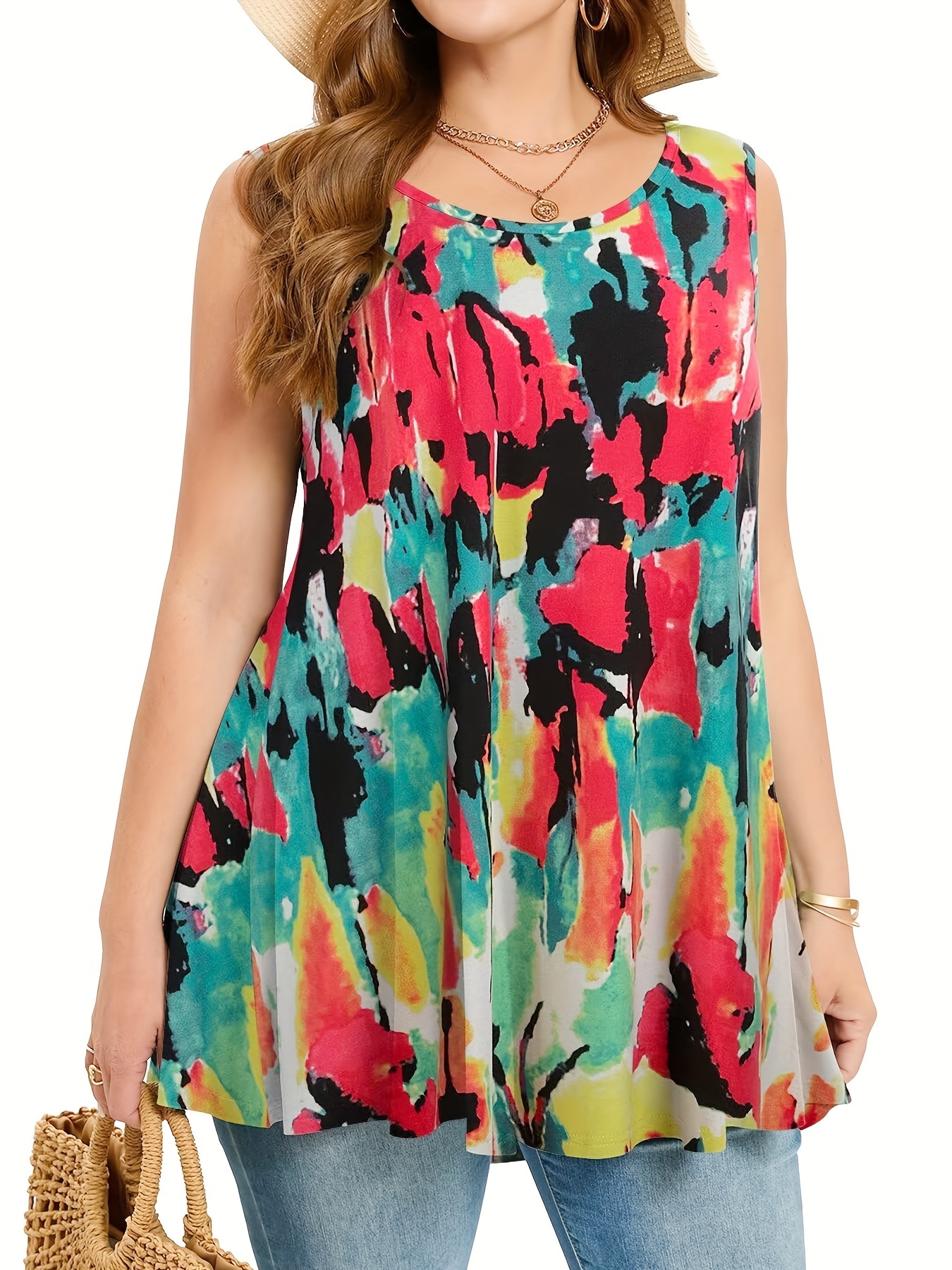 Plus Size Bohemian Casual Vest - Summer Clothing For Plus Size Women avis et prix