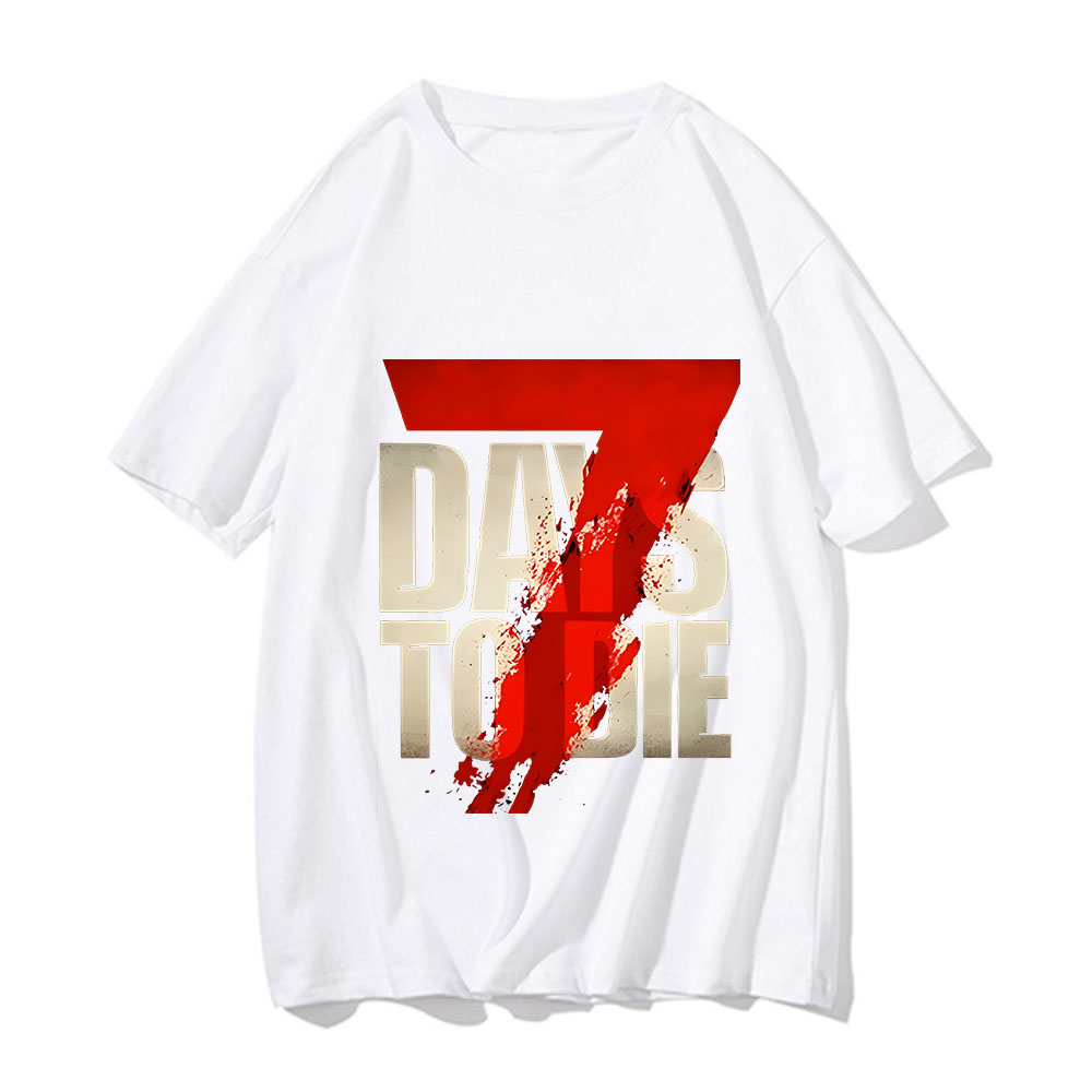 7 Days To Die Hot Game Mens Sh - Summer Games Clothing Brand avis et prix