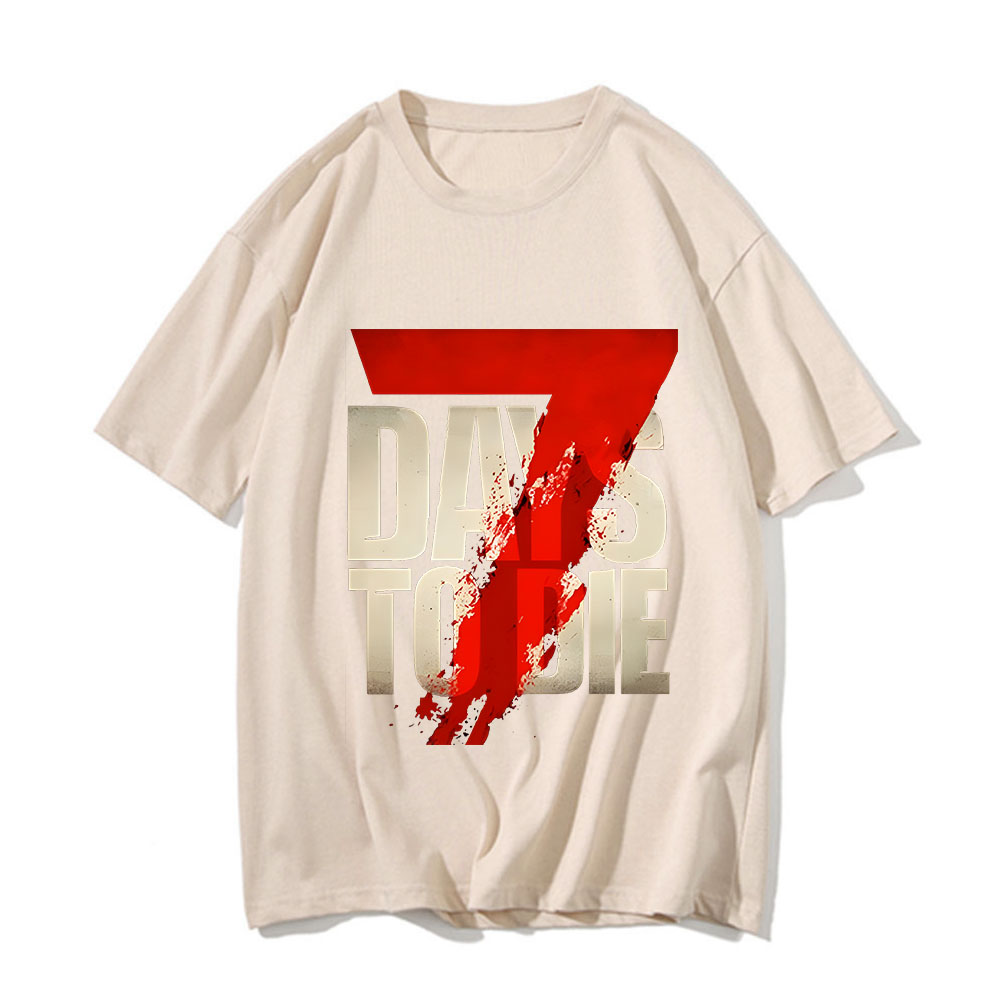 7 Days To Die Hot Game Mens Sh - Summer Games Clothing Brand avis et prix