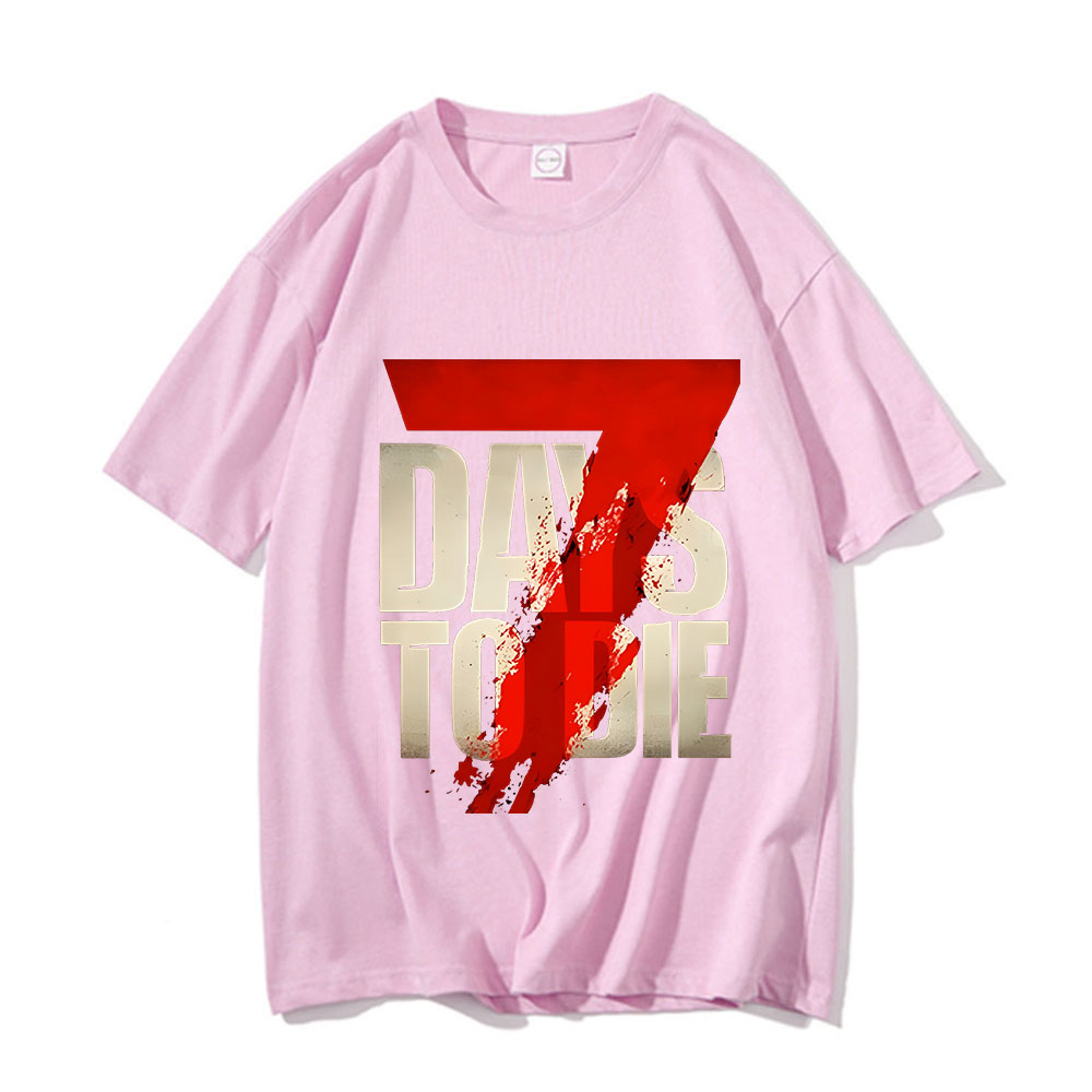 7 Days To Die Hot Game Mens Sh - Summer Games Clothing Brand avis et prix