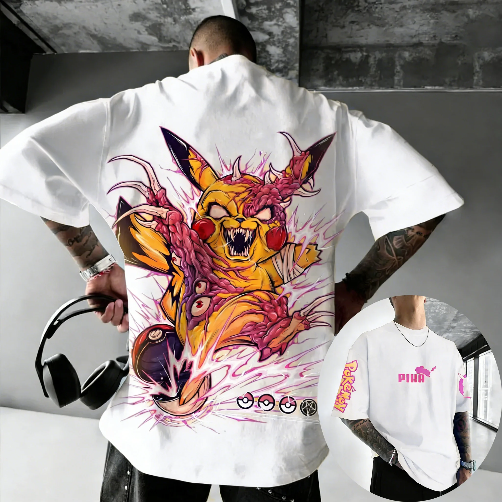 Pokemon  Game Pikachu Co Brand - Summer Games Clothing Brand avis et prix