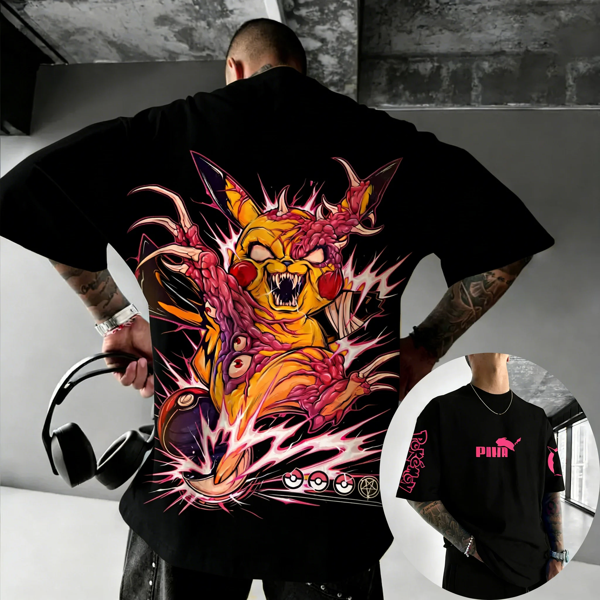 Pokemon  Game Pikachu Co Brand - Summer Games Clothing Brand avis et prix