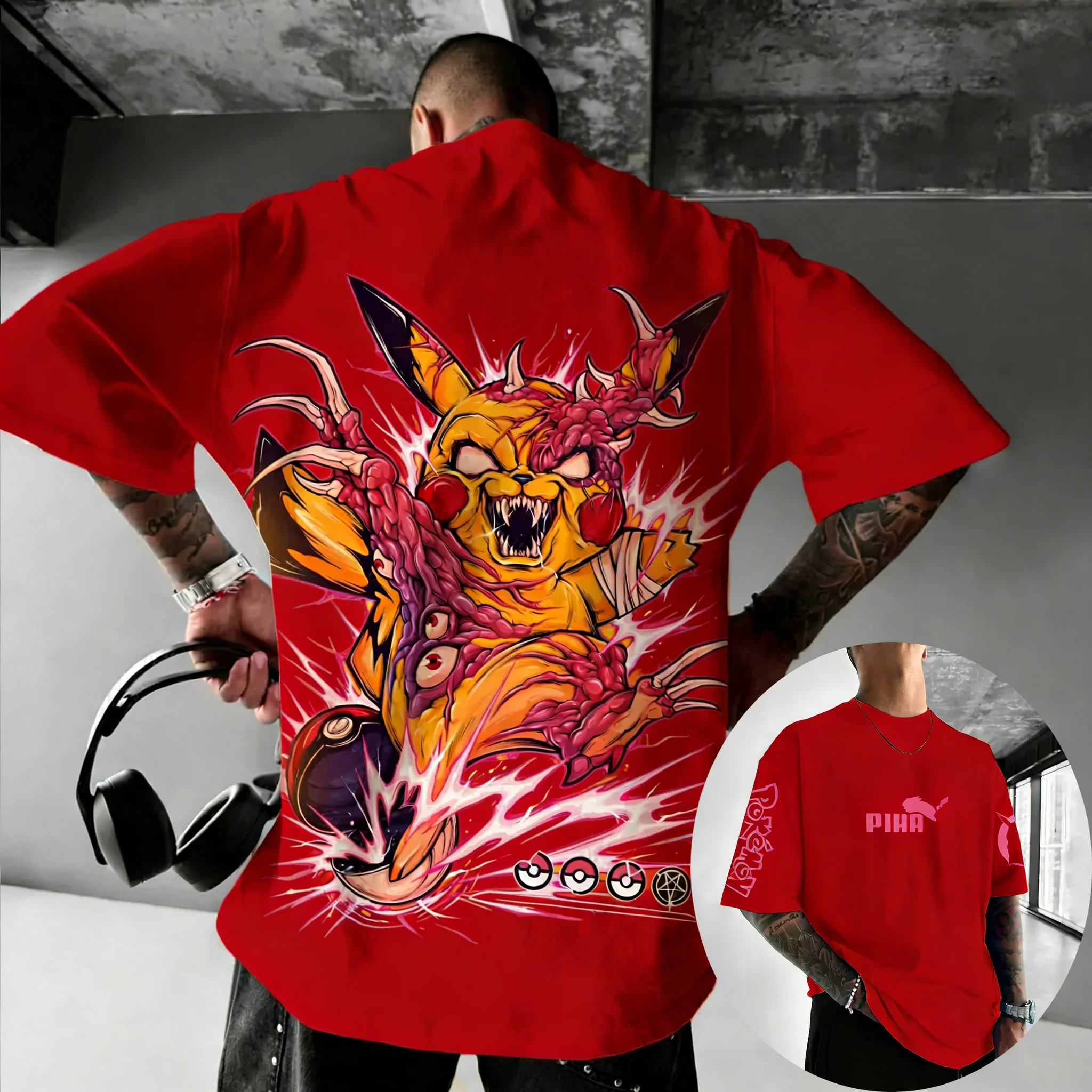 Pokemon  Game Pikachu Co Brand - Summer Games Clothing Brand avis et prix