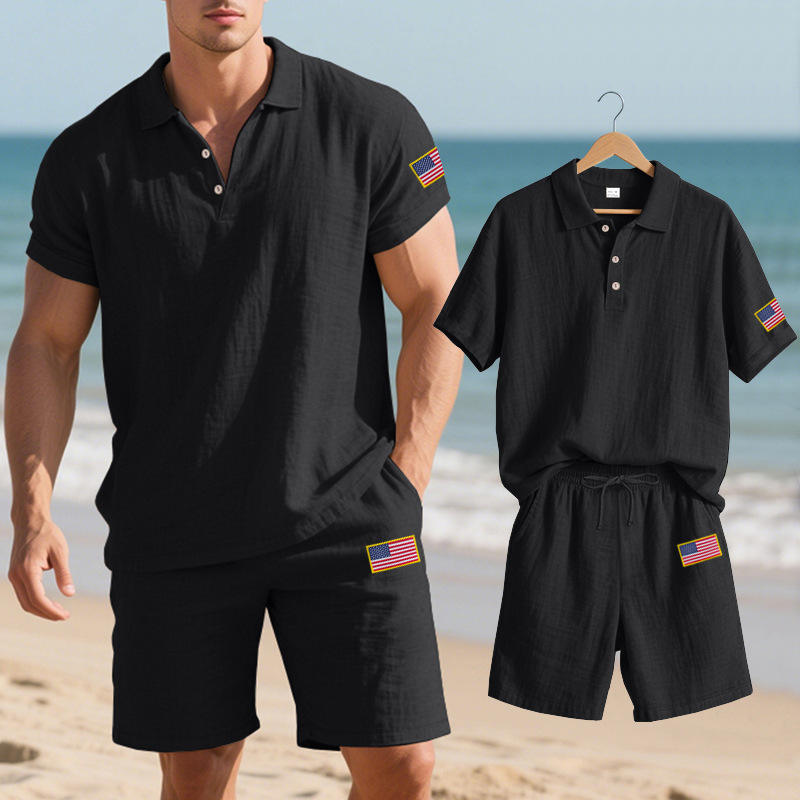 Summer Men's Casual Linen Inde - Summer Clothing For A Beach avis et prix