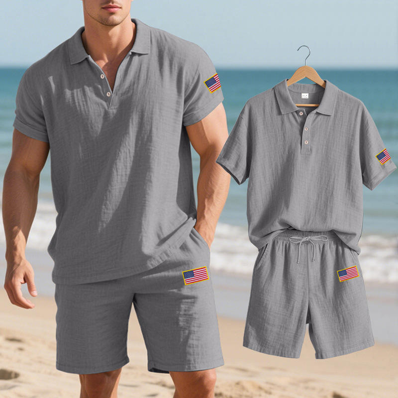 Summer Men's Casual Linen Inde - Summer Clothing For A Beach avis et prix