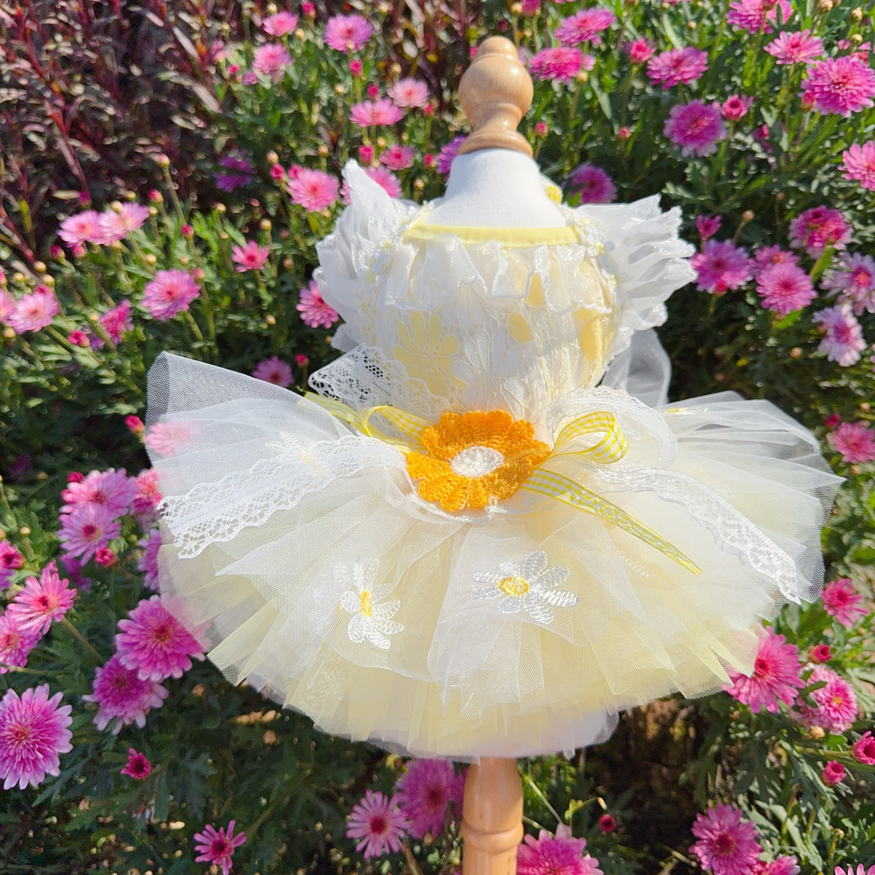 Summer Yellow Daisy Flower Pet - Soft Summer Yellow Clothing avis et prix