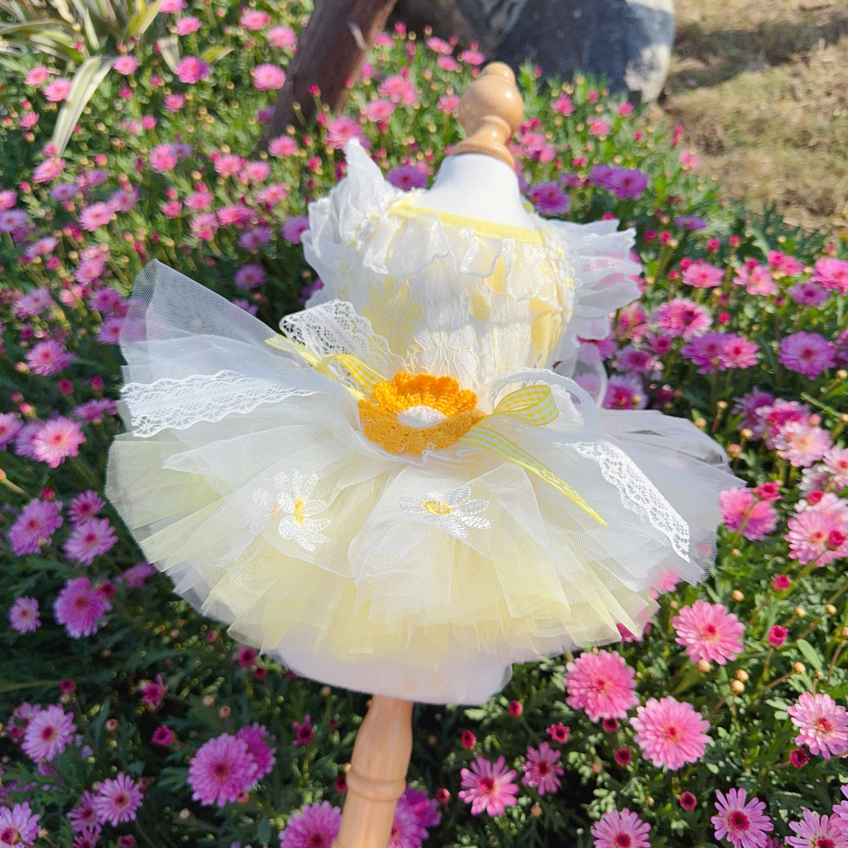 Summer Yellow Daisy Flower Pet - Soft Summer Yellow Clothing avis et prix