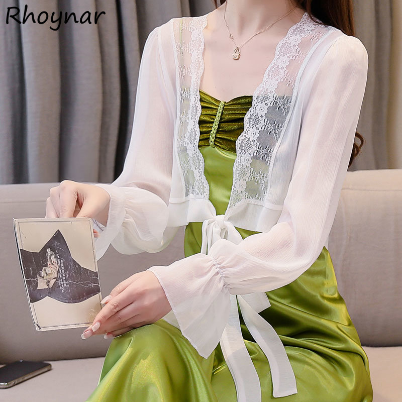 Sweet Blouses Women Flare Slee - Crop Blouse Linen avis et prix