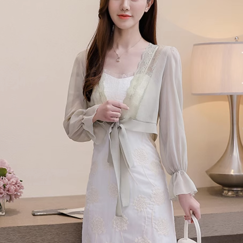 Sweet Blouses Women Flare Slee - Crop Blouse Linen avis et prix
