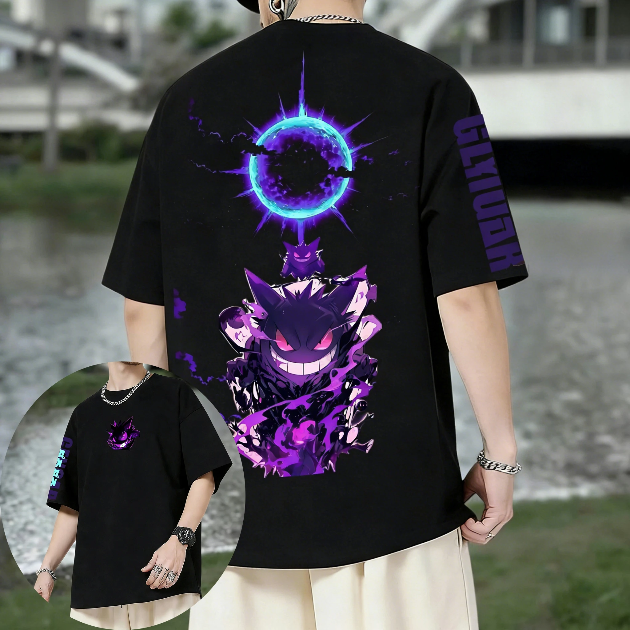 Pokemon  Games Gengar Co Brand - Summer Games Clothing Brand avis et prix