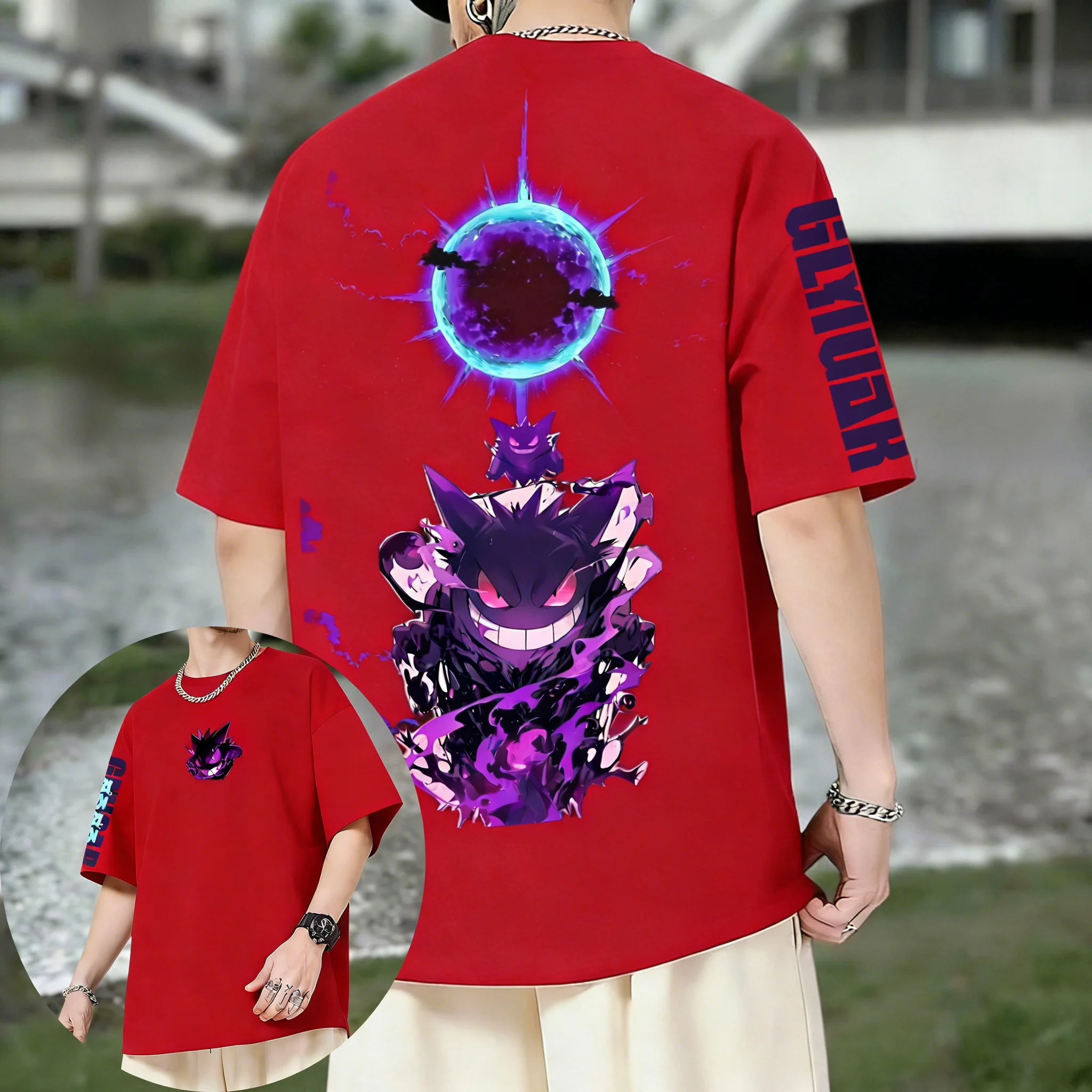 Pokemon  Games Gengar Co Brand - Summer Games Clothing Brand avis et prix