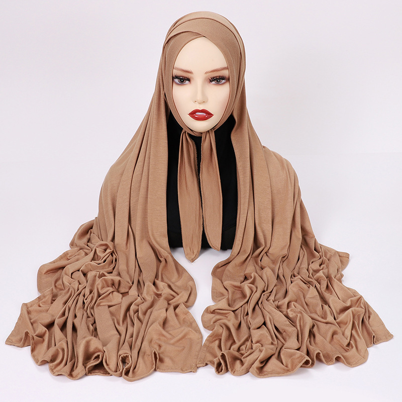 Instant Hijab With Cap Chiffon - Summer Clothing Hijab avis et prix