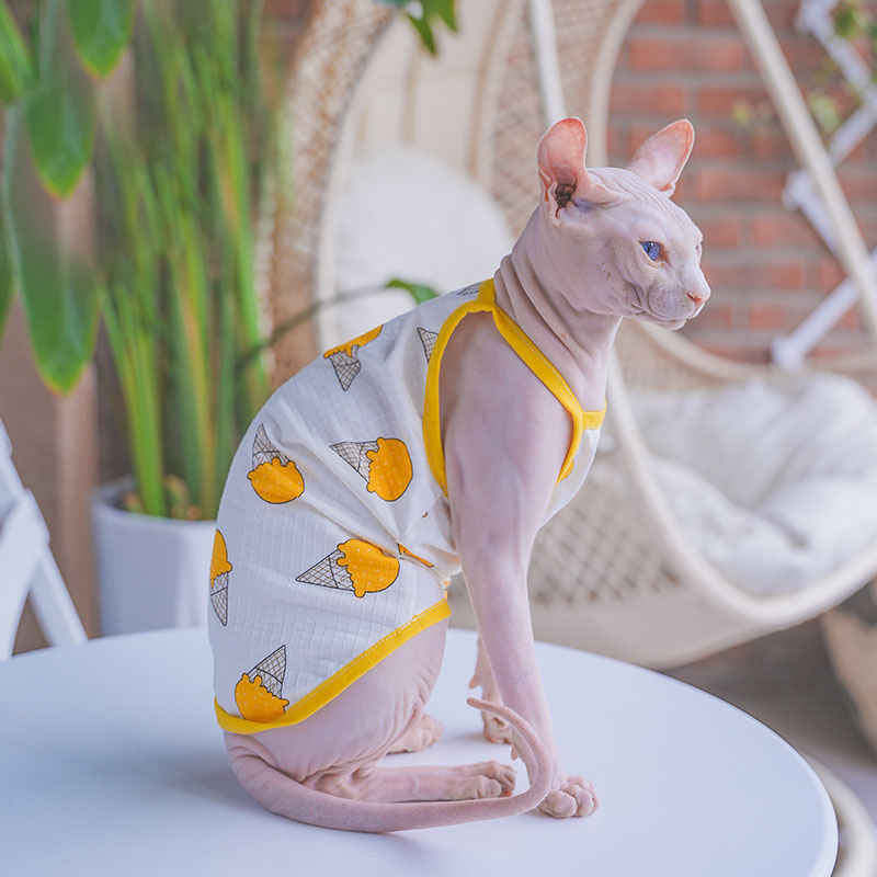 Sphynx Cat Clothing Sphinx Cot - Soft Summer Yellow Clothing avis et prix